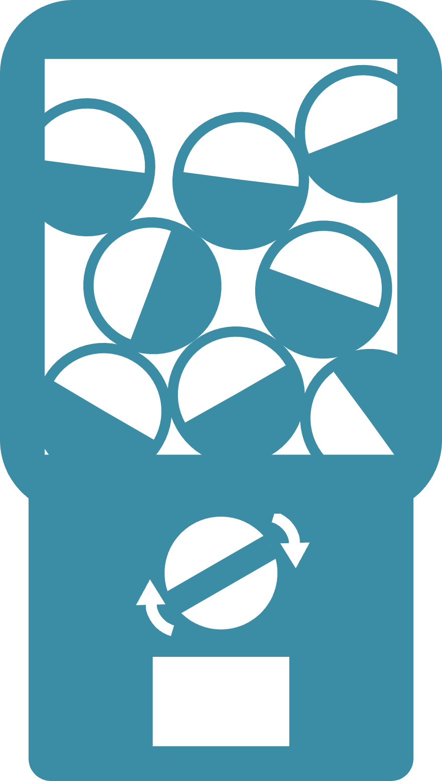 ガチャをまわす